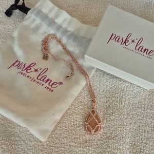 Park Lane Rose Gold Pendant Necklace